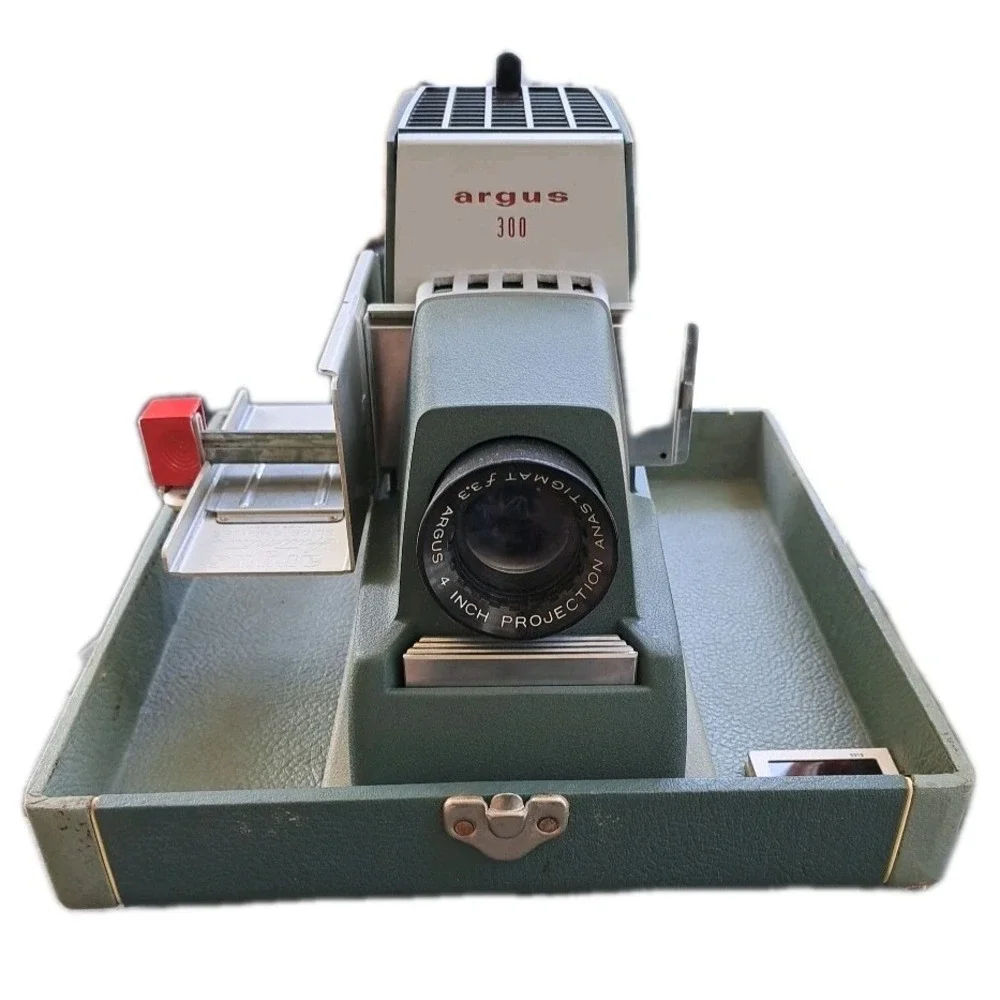 Vintage Argus 300 Projector Model‎ lll Series with Manual in Original Box